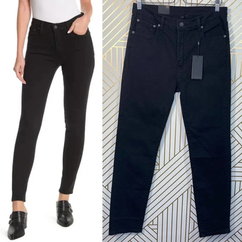 Frye Addie Skinny Jeans‎ in Black Ember Wash